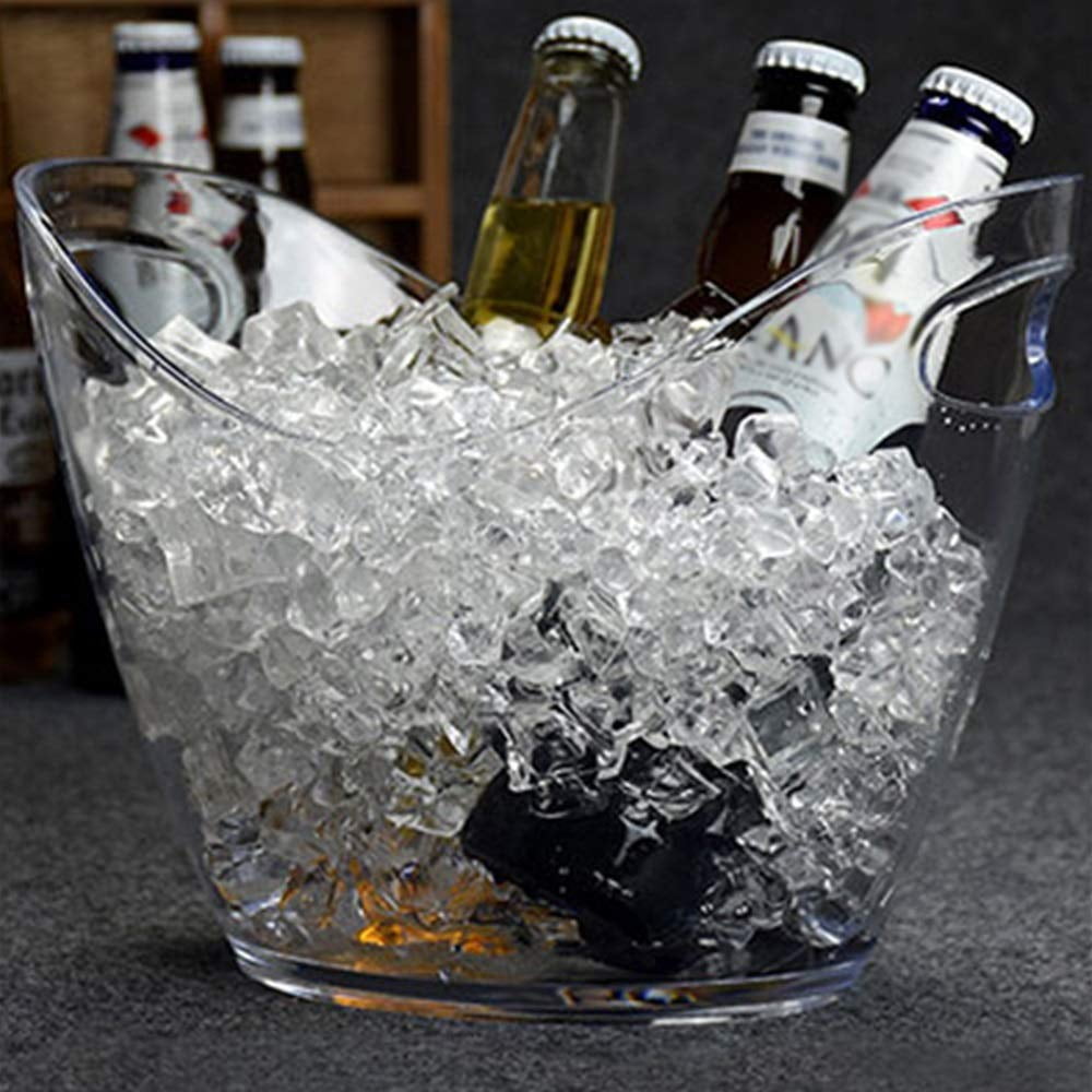 Plastic Oval Storage Tub, Wine, Beer Bottle Drink Cooler, Parties Ice