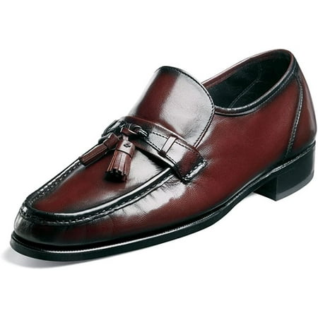 

QUIETTCEX Mens Como Black Cherry Slip-On - 105 3E