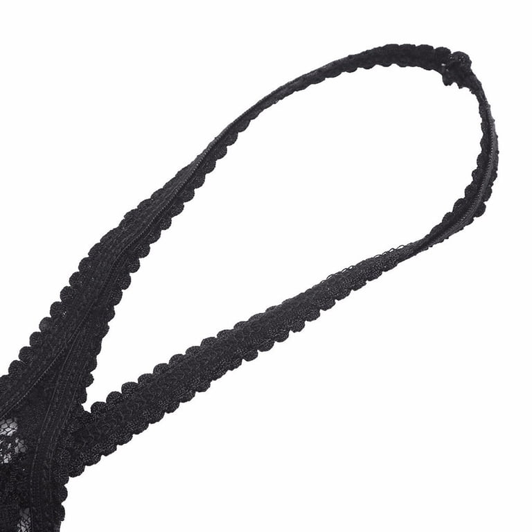 Men's Micro G-String Thong - Sheer Tiger Camo Print, Made In USA, 1-Day Shipping