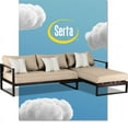 thumbnail image 2 of Serta Catalina Outdoor Sectional in Bronze, 2 of 8