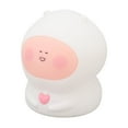 thumbnail image 2 of USB Fat Peach Night Tap Lamp with Timing Function Intelligent Colorful Silicone Tap Lamp for Teen Girls Bedroom, 2 of 6