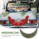 thumbnail image 4 of Base de barro para arreglos florales de boda con espuma de flores decorativas para el coche de la boda, 4 of 8