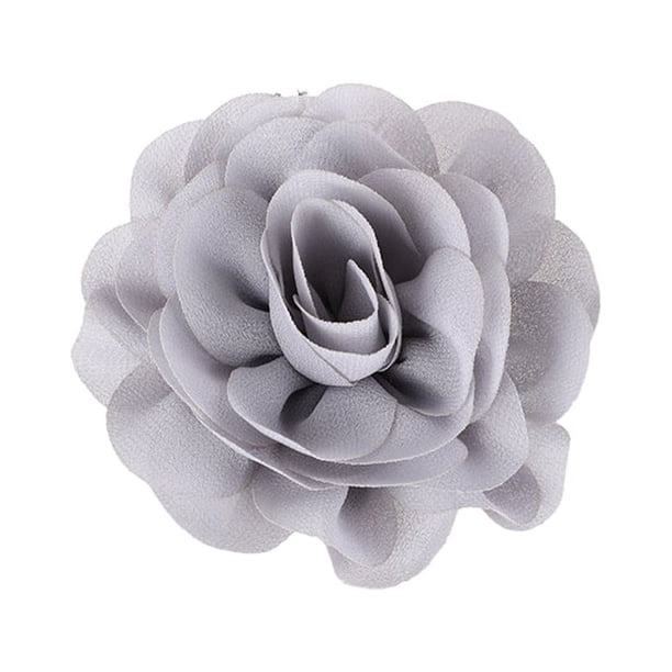 Matsuzay Collar de perro flores hermosa apariencia gato pajarita banda elástica llamativo suministros para mascotas decoración del cuello para Decoración gris