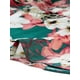 thumbnail image 5 of Vestido camisero vintage Allegra K con mangas 3/4 y cuello En V con estampado floral y botones para mujer Verde oscuro S, 5 of 5