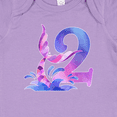 thumbnail image 4 of Inktastic 2nd Birthday Mermaid Tail Boys or Girls Baby Bodysuit, 4 of 5