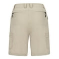 thumbnail image 7 of Little Donkey Andy Women's 10 Inches Quick Dry Hiking Cargo Shorts Lightweight Bermuda Golf Shorts Outdoor Travel Light Khaki Size M, 7 of 7
