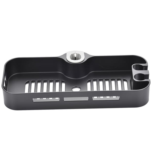 Estante De Ducha Abs Multifunción Baño Ducha Caddy Rack Organizador De Almacenamiento De Ducha Sin Perforaciones Con 2 Ganchos Ocultos Para Baño Cocina Hogar Guardurnaity HA017366-00