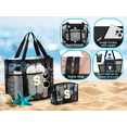 thumbnail image 3 of YOOLIFE Beach Bags, Mesh Beach Tote for Women, Personalized Mesh Beach Bag, Swim Bag for Women,Beach Accessories Travel Tote Bag, 3 of 8