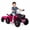 Rose Red, variant on ELLEGNT 6V Kids Electric ATV Quad with Detachable Trailer and Wear-Resistant Wheels for Ages 3+, Navy