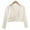 White, variant on Generic Kids Girls Ballet Wrap Tops Long Sleeve Crossover Velvet Cardigan Ballerina Gymnastics Sweater for 3-15Years