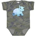 thumbnail image 3 of Inktastic Cute Baby Hippo Boys or Girls Baby Bodysuit, 3 of 5
