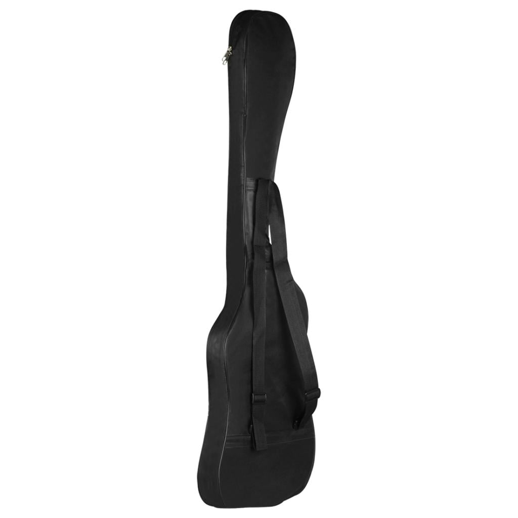 LeeQinersw Adjustable Double Straps Padded Electric Bass Guitar Gig Case Soft Case Backpack