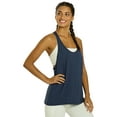 thumbnail image 2 of Everyday Yoga Motion Solid Racer Back Layering Tank, Scoop Neck, Sleeveless, Casual (Women’s), 2 of 4
