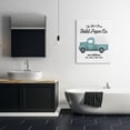 thumbnail image 2 of Stupell Industries Royal Flush Toilet Paper Co. Blue Farmhouse Truck, 30 x 40, Design by Lettered and Lined, 2 of 6