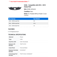 thumbnail image 2 of Grille - Compatible with 2016 - 2018 Honda Pilot 2017, 2 of 2