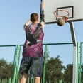 thumbnail image 5 of Sikiie Flower Bald Eagle Basketball Jersey Reversible Men's Mesh Athletic Sports Shirts Training Practice S-4XL4X-Large, 5 of 6