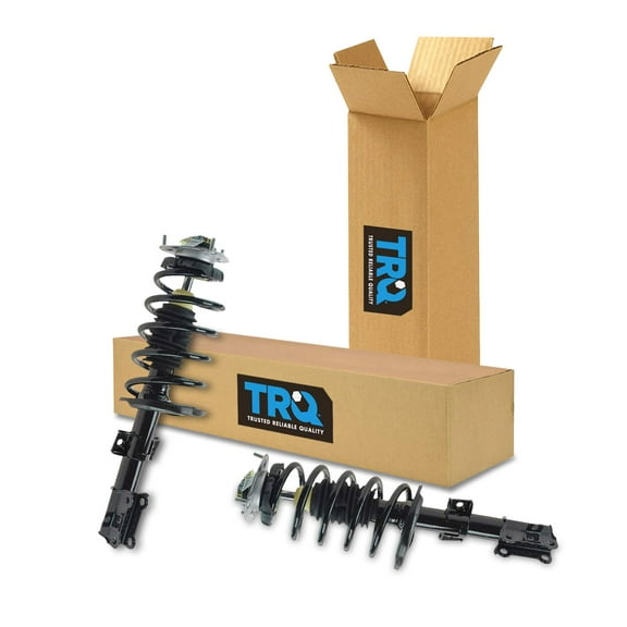 TRQ Front Strut & Coil Spring Assembly Set Driver & Passenger Sides Fits Select 03-14 Volvo XC90