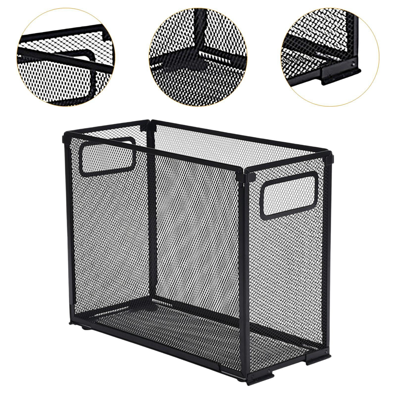 figatia File Folder Organizer Document Folder Rack File Crate for Office School Desk