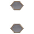 thumbnail image 4 of Juguetes para niños Billuyoard disco de batalla Plástico gris hexagonal 2Conjunto, 4 of 6