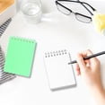 thumbnail image 4 of Under $5 Pocket Notebook, Mini Top Bound Spiral Notepads, Tiny Pocket Memo with Waterproof Cover, 64Sheets/128Pages Notebooks, Office, Back to Classroom Supplies, 4 of 9