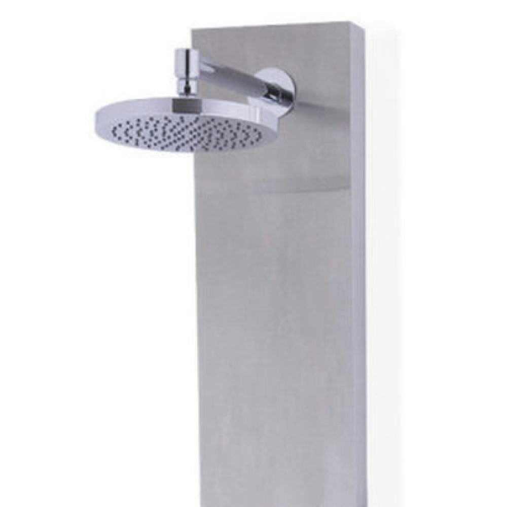 Finihen Shower Panel, Shower Panel Tower System, 55 Inch Brushed Stainless Steel Shower Panel with Hand Shower, Silver Finihen Shower Panel, Shower Panel Tower System, 55 Inch Brushed Stainless Steel Shower Panel with Hand Shower, Silver