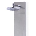 thumbnail image 5 of Spaco 55 Inch Brushed Stainless Steel Shower Panel with Hand Shower, Shower Head, Wall Mounted High Pressure Shower Head Combo Set, 5 of 5