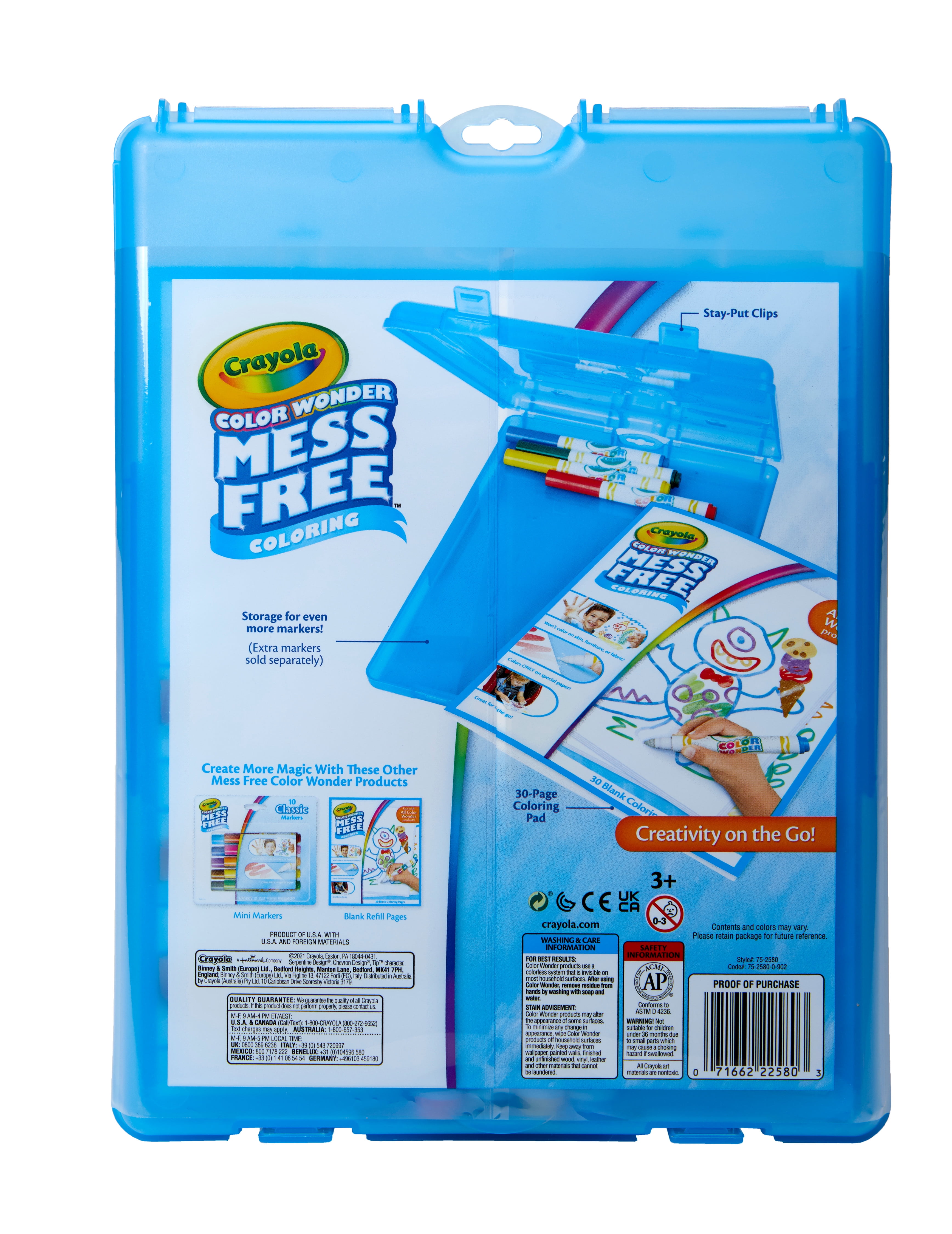 Crayola Color Wonder Mess-Free Colouring Pages and Mini Markers - Gabb —  Bright Bean Toys