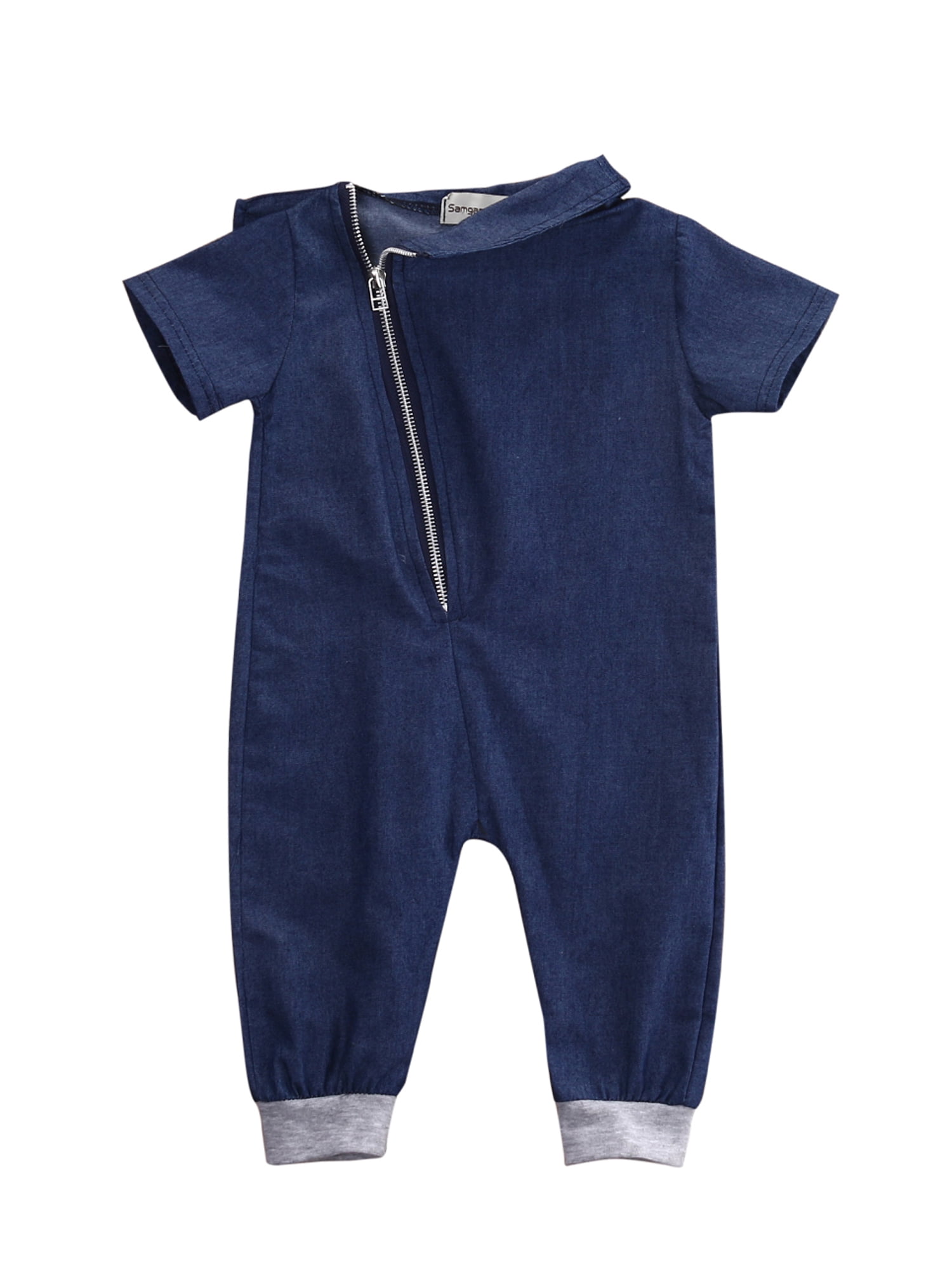 boys denim jumpsuit