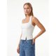 thumbnail image 3 of Camisetas sin mangas con cuello halter para mujer, color liso, bajo con abertura, chalecos casuales, moda de verano, camisetas sin mangas, estilo streetwear, 3 of 9