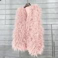 thumbnail image 2 of adviicd Women's Faux Fur Waistcoat,Warm Fluffy Vests Stylish Jackets Coat (Light Pink, XL), 2 of 5