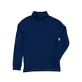thumbnail image 2 of Leveret Kids Cotton Turtleneck True Navy 7 Year, 2 of 3