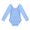 Blue, variant on CHICTRY Kids Little Girls Long Sleeve Ballet Dance Leotard Stretchy Gymnastic Bodysuit