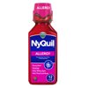 Vicks NyQuil Allergy Liquid, Nighttime Allergy Medicine for Adults, Berry, 12 fl oz