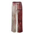 thumbnail image 1 of YDLCAFD Overalls Men Insulated Winter Men Drawstring Casual Pants Loose Comfortable Trendy Printed Pants, 1 of 4
