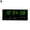 Green, variant on Large Screen Digital Wall Clock LED Display Desk Time Temperature Calendar Date D7Z1