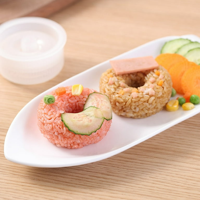 Rice Ball Donut Shape Plastic Non-stick Sushi Maker Set DIY S imple Rice  Ball 