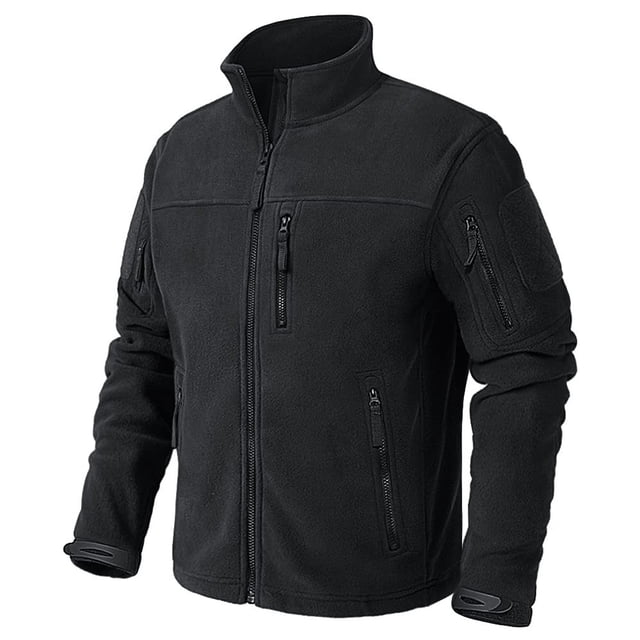 Chaqueta polar militar para exteriores para hombre, chaqueta táctica cálida, chaqueta polar