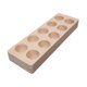 thumbnail image 3 of Rack de almacenamiento de aceite esencial de madera Estante de presentación del soporte de aceite esencial 29.5CMX17.5CMX7.2cm, 3 of 5