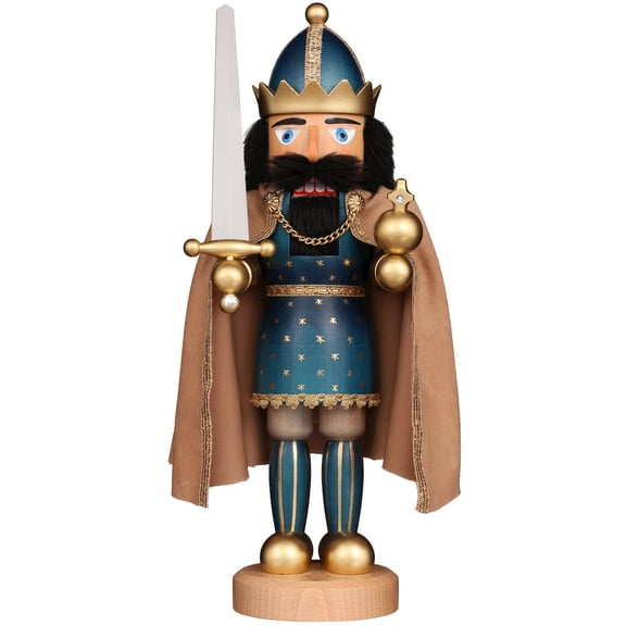 32-573 - Christian Ulbricht Nutcracker - Emperor - 16.75"H x 6"W x 5.25"D