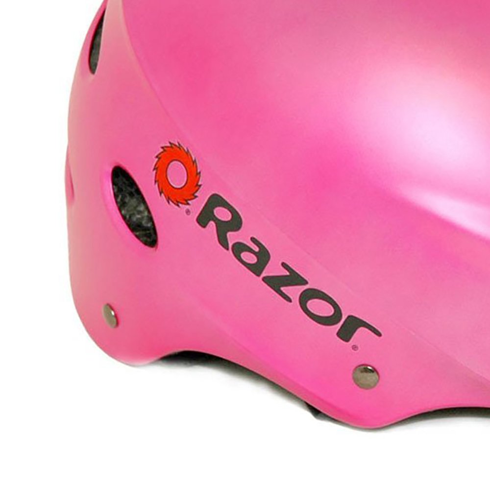 Razor V17 Youth Bike Helmet, Satin Pink - image 3 of 5
