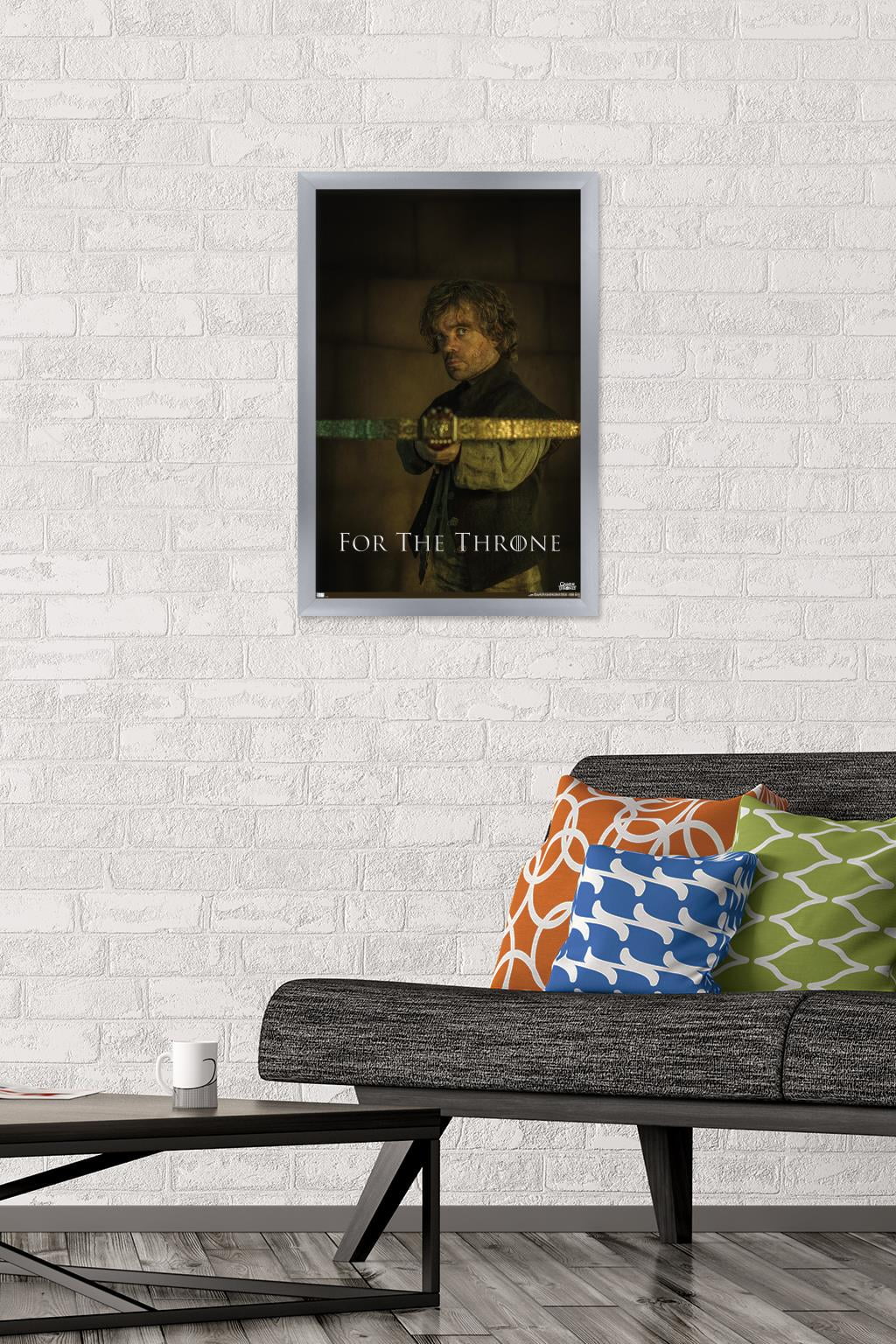 Game of Thrones - Tyrion Lannister Wall Poster, 14.725" x 22.375", Framed