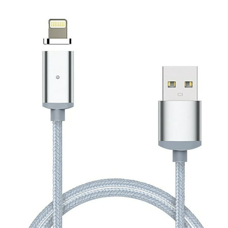 EDAL Original Nylon Braided Fast Charging USB Cable Metal Magnetic Micro to Charging Cable For Iphone Samsung Android