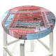 thumbnail image 3 of Balery Pastel Pink Beach Cafe Fundas de asiento para taburete de bar redondo de tela de terciopelo ajustables que protegen de arañazos y manchas para sillas de 14 a 17 pulgadas.-14 inch, 3 of 7