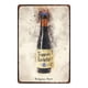 thumbnail image 5 of Placa de metal con diseño de cerveza belga Jupiler Duvel para pared, pub, cocina, restaurante, hogar, decoración artística, póster de hierro vintage, regalo, 8 x 12 pulgadas, DU-6718B, 5 of 5