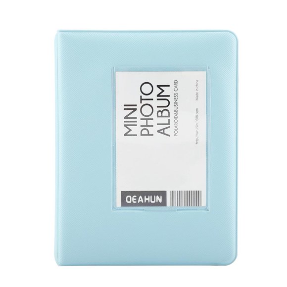 Herwey 64 Pockets 3 Inch Mini Polaroid Photo Album for Fujifilm7s/8/25/50s/90 Picture Case Storage ,Photo Album, Photo Album for Fujifilm7s/8/25/50s/90