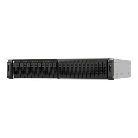 QNAP TS-H3077AFU - NAS server - 30 bays - rack-mountable - SATA 6Gb/s - RAM 64 GB - 2.5 Gigabit Ethernet / 10 Gigabit Ethernet - iSCSI support - 2U