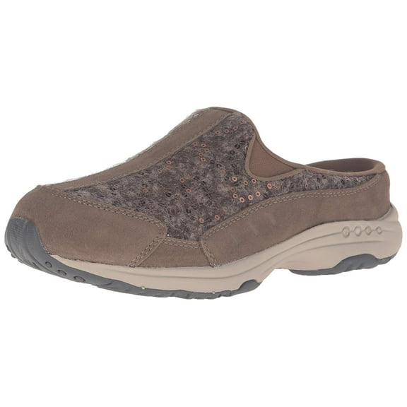 Easy Spirit Womens TRAVEL TIME Suede Low Top Slip On Walking Shoes