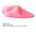 thumbnail image 2 of harmtty Women Beret Cap Retro Stain-resistant Fine Texture Dress Up Portable Classic Stretchable French Beret, 2 of 5
