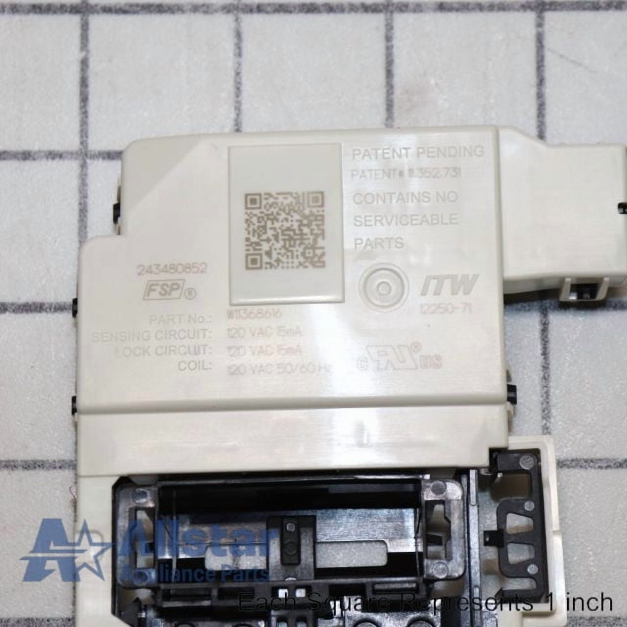 W11670519 Washing Machine Lid Lock Latch Assembly