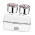thumbnail image 3 of Fancyes Electric Lunch Case ,Heating Lunchbox, Detachable ,Portable US Plug ,Lunch Warmer ,Food Warmer ,for Truck Work Home Office Car 1 tier Middle handle, 3 of 8